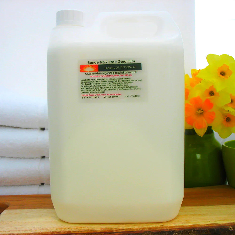 Lemongrass Hair Conditioner 5 Litre Refill - Personalised (Pack 1)