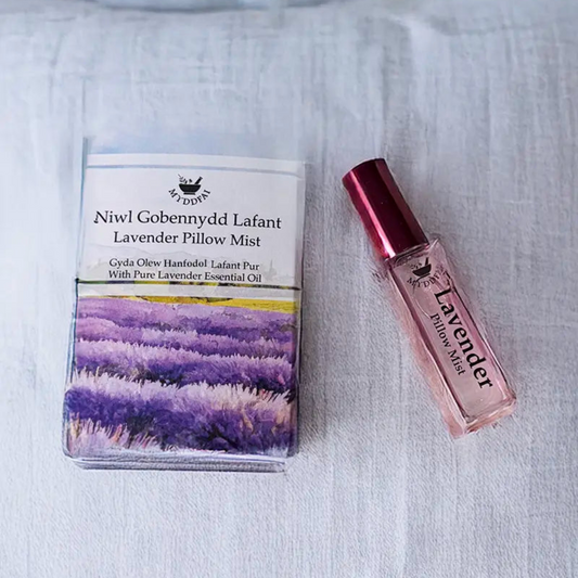Lavender Pillow Mist - Niwl Gobennydd Lafant