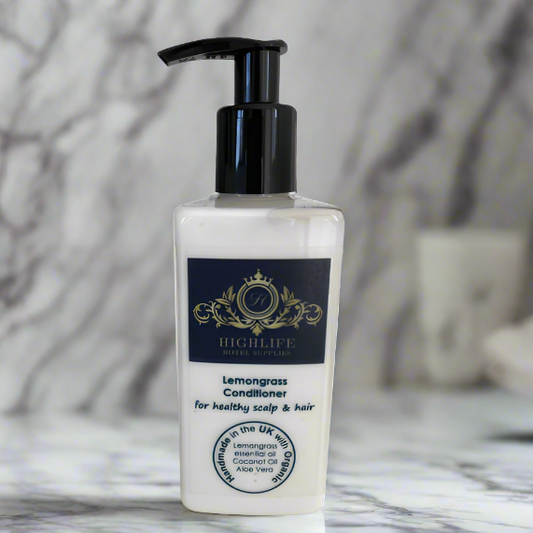 Lemongrass Hair Conditioner refillable 250ml - Personalised (Pack 3)
