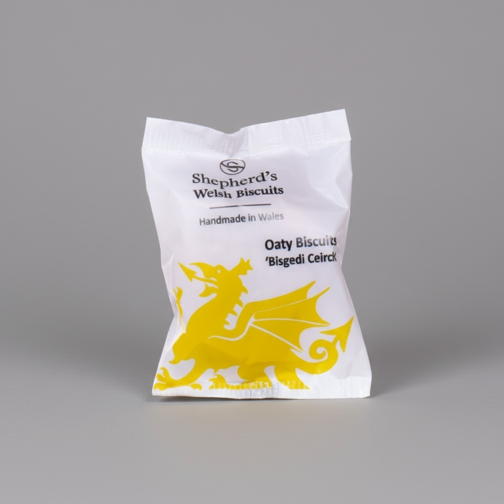 Shepherds Welsh Biscuits - Oaty Biscuits 32g Twin Packs (Pack 50)