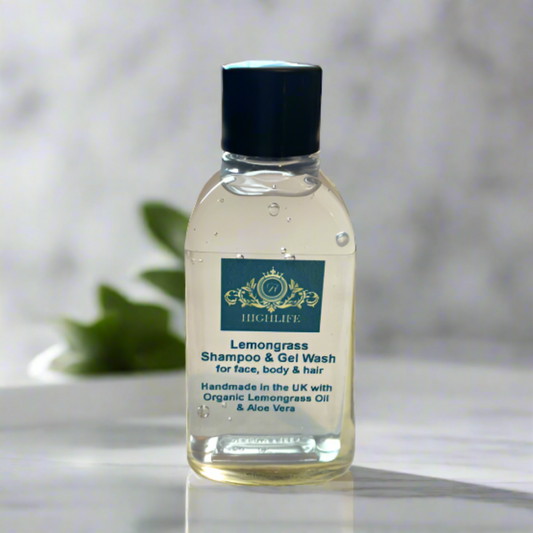 Lemongrass Shampoo & Gel Wash 25ml - Personalised  (Pack 10)